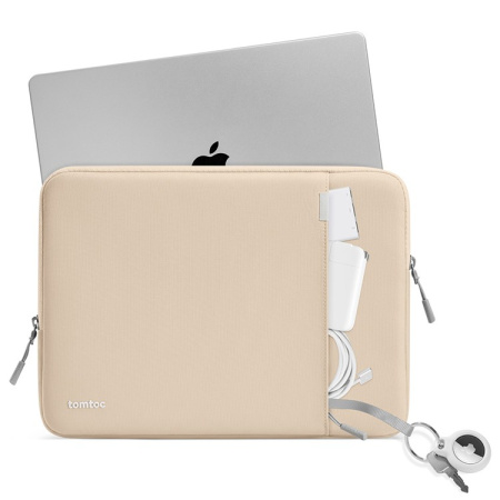Чехол Tomtoc Defender A13 Laptop Sleeve для MacBook Pro 14 Natural Sand Чехол Tomtoc Defender A13 Laptop Sleeve для MacBook Pro 14 Natural Sand