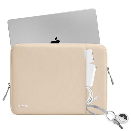 Чехол Tomtoc Defender A13 Laptop Sleeve для MacBook Pro 14 Natural Sand