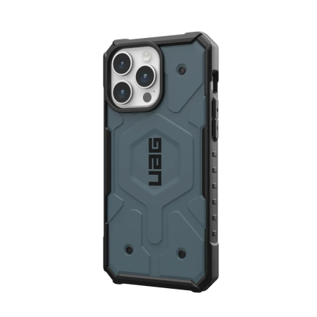 Защитный чехол UAG Pathfinder MagSafe iPhone 15 Pro Max Cloud Blue