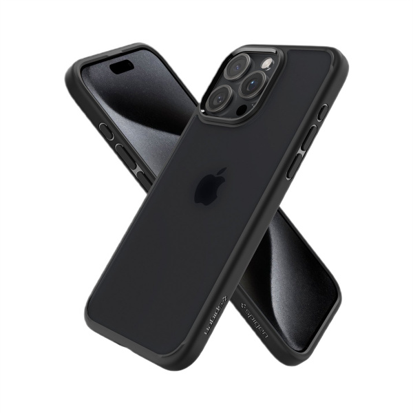 Защитный чехол Spigen Ultra Hybrid для iPhone 15 Pro Frost Black