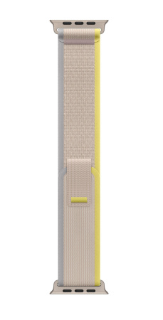 Часы Apple Watch Ultra 49mm Titanium Case with Yellow/Beige Trail Loop Band - S/M (GPS + Cellular)