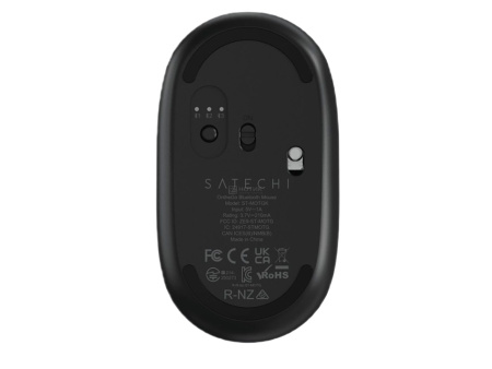 Мышка компьютерная Satechi OntheGo Bluetooth Mouse with USB-C Rechargeable Battery Черный