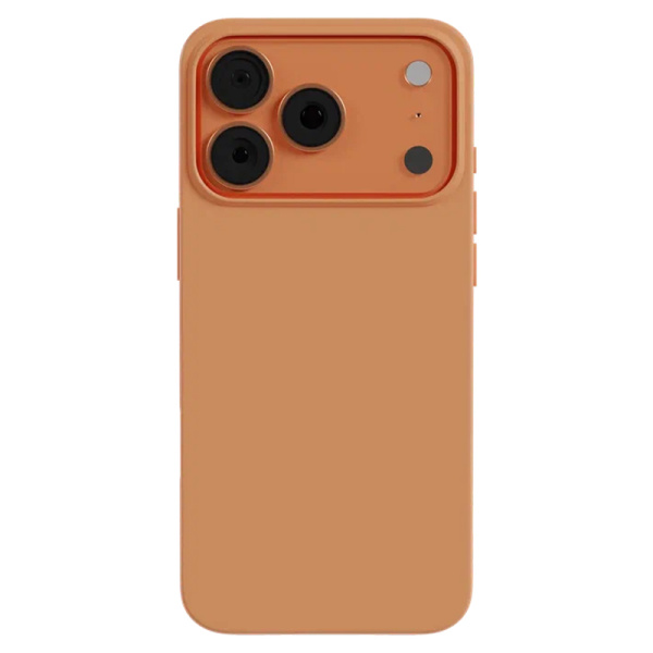 Защитный чехол AceCase Soft Shell для iPhone 17 Pro Max Orange