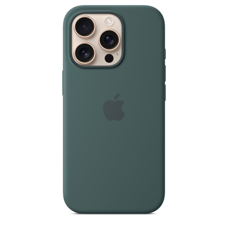 Чехол Apple iPhone 16 Pro Silicone Case with MagSafe Lake Green