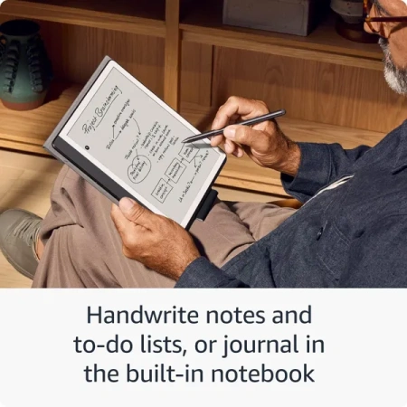Электронная книга Amazon Kindle Scribe (2024) 64Gb with Premium Pen Tungsten