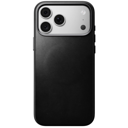 Защитный чехол Nomad Traditional Leather Case для iPhone 18 Pro Max Black