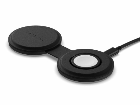 Беспроводное зарядное устройство Satechi OntheGo 2 в 1 Charger Черный