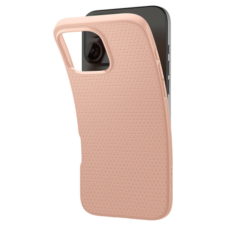 Защитный чехол Spigen Liquid Air для iPhone 16 Pro Rose Titanium