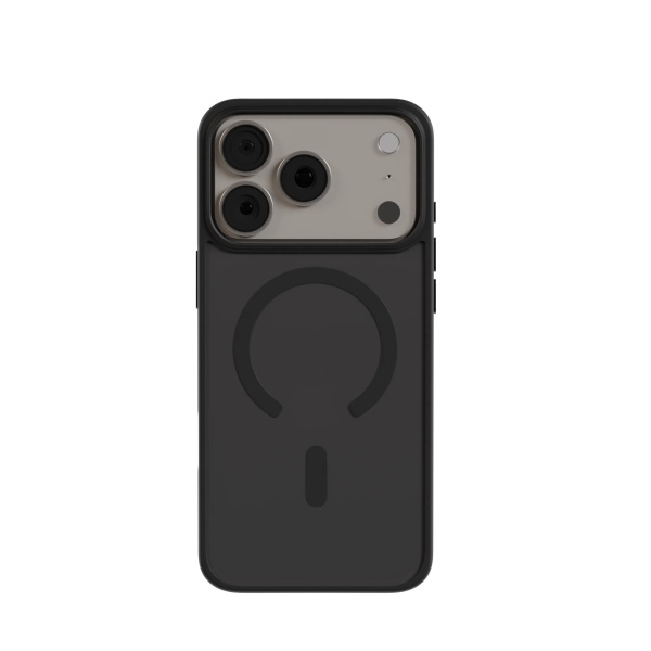 Защитный чехол AceCase Soft Rim с MagSafe для iPhone iPhone 18 Pro Max / iPhone 17 Pro Max Black