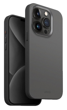Чехол Uniq для iPhone 15 Pro Max Lyden DS с поддержкой Magsafe Rhino Grey / Black