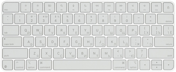 Клавиатура Apple Magic Keyboard USB-C с Русской гравировкой