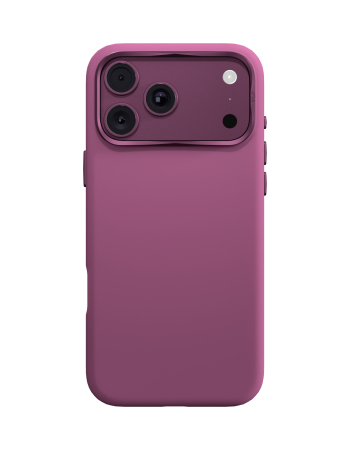 Чехол защитный VLP Aster Pro Case с MagSafe для iPhone 18 Pro Max Темно-вишневый