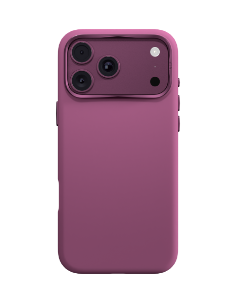 Чехол защитный VLP Aster Pro Case с MagSafe для iPhone 18 Pro Max Темно-вишневый