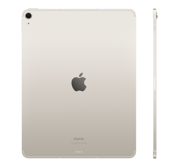 Планшет Apple iPad Air 13 (2024) Wi-Fi + Cellular 128GB Starlight (Сияющая звезда)
