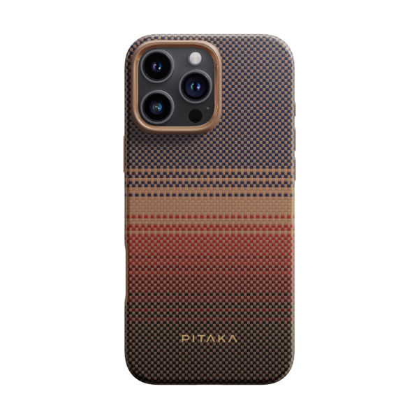 Противоударный чехол Pitaka Military-Grade Protective Case для iPhone 16 Pro Max Sunset