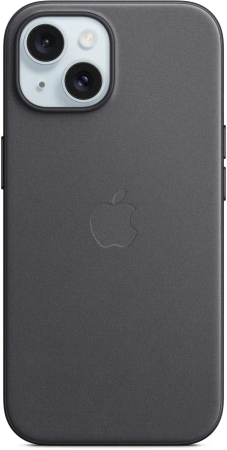 Чехол Apple iPhone 15 FineWoven Case with Magsafe Black