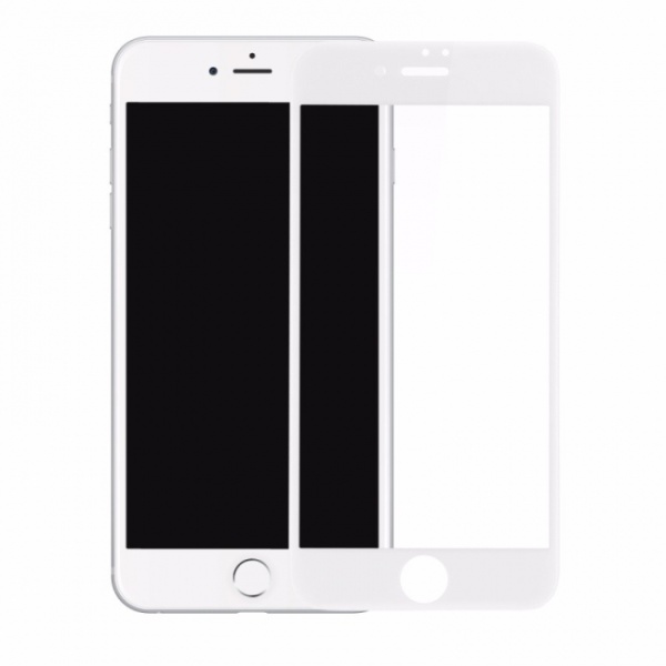 Защитное стекло для iPhone 8 Plus / 7 Plus Ainy Tempered Glass 0.2мм 3D белое