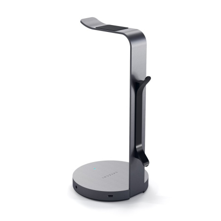 Подставка Satechi Aluminium USB Headphone Stand Hub space gray