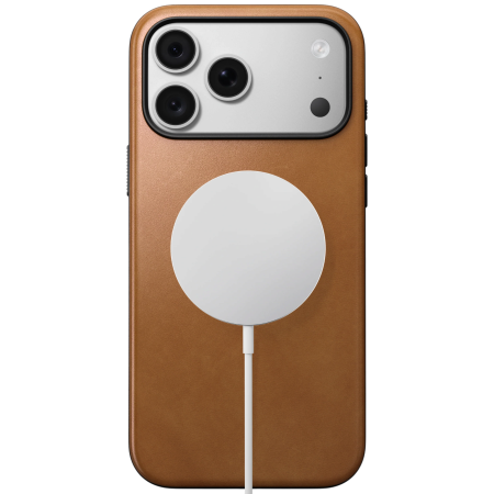 Защитный чехол Nomad Modern Leather Case для iPhone 18 Pro Max / 17 Pro Max English Tan