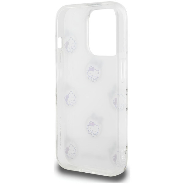 Чехол Hello Kitty для iPhone 15 Pro Max Kitty in Bubbles Hard White