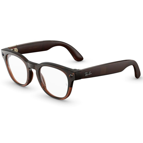 Умные очки Meta Ray-Ban Scriber Optics (Gen 2) Shiny Transparent Umber