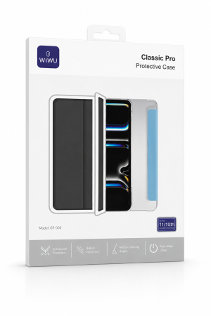 Защитный чехол WIWU Classic Pro Protective Case for iPad 10.9''(2022) / 11"(2025) Black