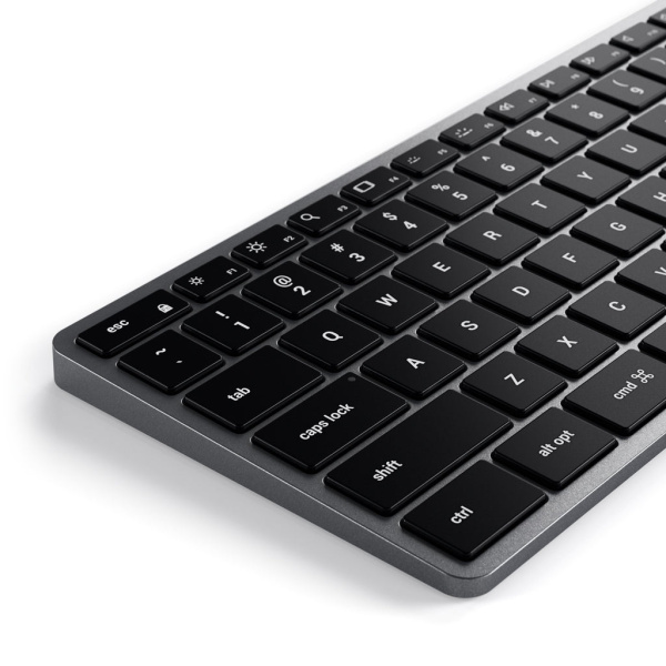 Беспроводная клавиатура Satechi Slim X3 Bluetooth Keyboard с русской раскладкой Space Gray