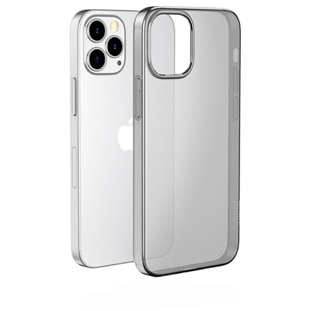 Чехол HOCO Light Series TPU для iPhone 13 Pro Transparent Black