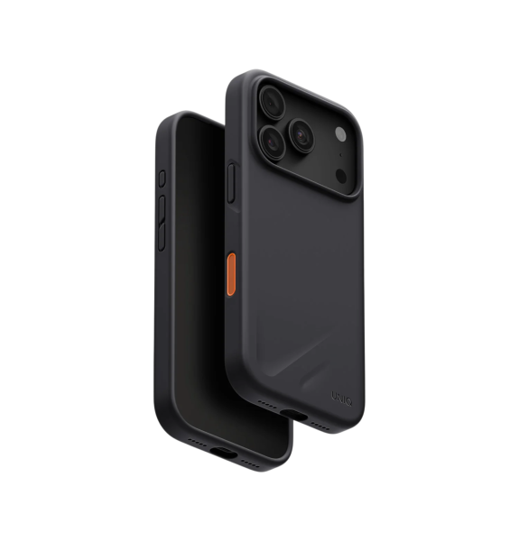 Защитный чехол Uniq LINO (MagSafe) для iPhone 18 Pro/17 Pro Charcoal Grey