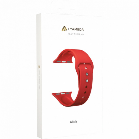 Ремешок Lyambda Altair для Apple Watch 38-41 мм Red