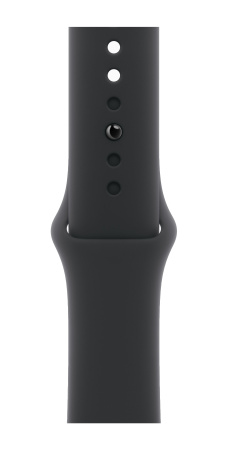 Часы Apple Watch Series 10 42mm Jet Black Aluminum Case with Black Sport Band (GPS) (размер M/L)