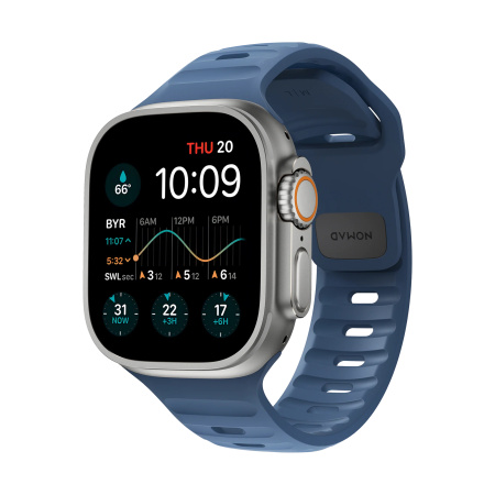Ремешок Nomad Sport Strap для Apple Watch 49/45/44/42mm M/L Naval Blue