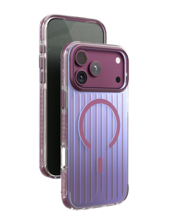 Защитный чехол VLP Pulse Case с MagSafe для iPhone 18 Pro Темно-вишневый