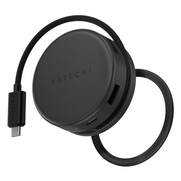 Адаптер Satechi OnTheGo 7-in-1 Multiport Adapter Space Black