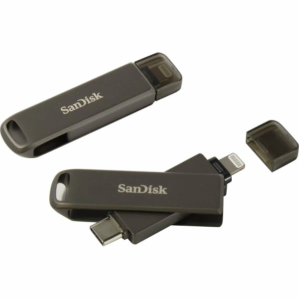 Флешка SanDisk iXpand Luxe USB-С/Lightning 64 ГБ