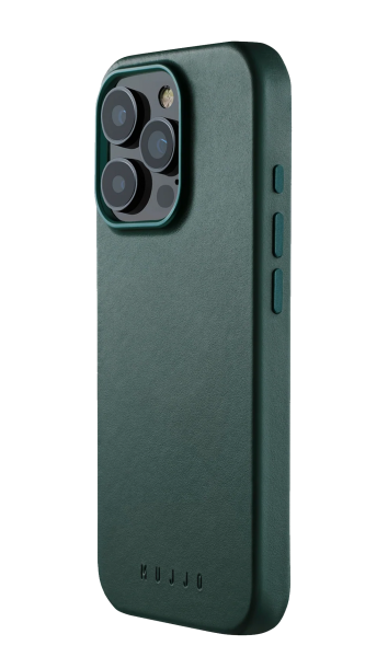 Защитный чехол Mujjo Full Leather Case for iPhone 16 Pro Livid Green