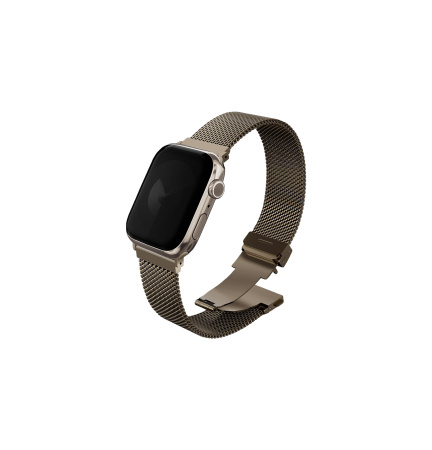 Ремешок для Apple Watch 38/40/41мм Uniq Dante PRO Strap Mesh Steel Ember Gold Ремешок для Apple Watch 38/40/41мм Uniq Dante PRO Strap Mesh Steel Ember Gold