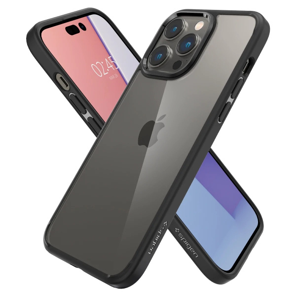 Защитный чехол Spigen Ultra Hybrid для iPhone 14 Pro Matte Black