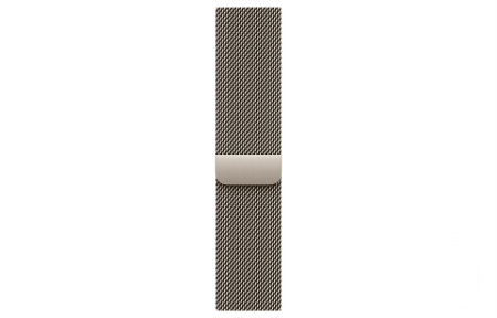 Часы Apple Watch Series 11 46mm Gold Titanium Case with Natural Milanese Loop (GPS + LTE)