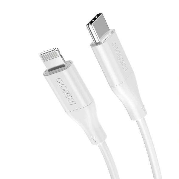 Кабель Choetech USB-C to Lightning PD 30W 1,2m White