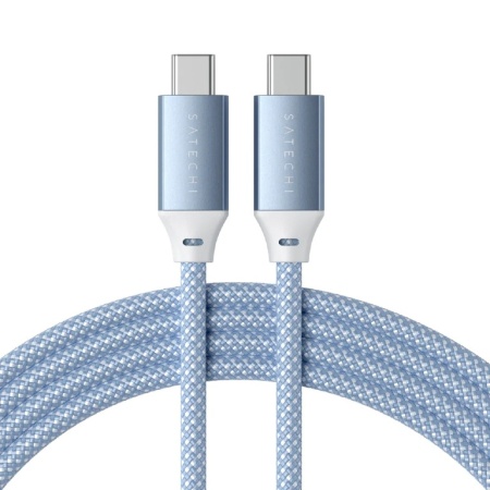 Кабель Satechi 100W USB-C to USB-C 2m Blue