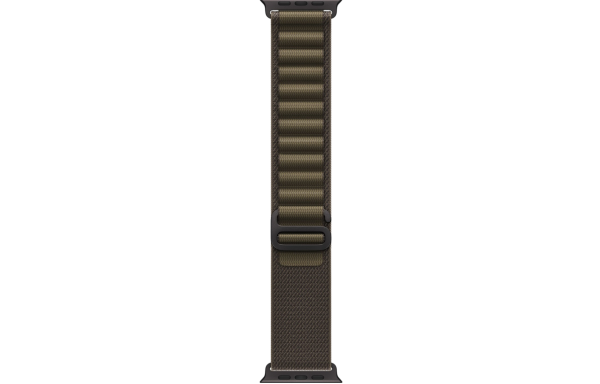 Часы Apple Watch Ultra 4 (2026) 49mm Black Titanium Case with Dark Olive Alpine Loop - Medium (GPS + Cellular)