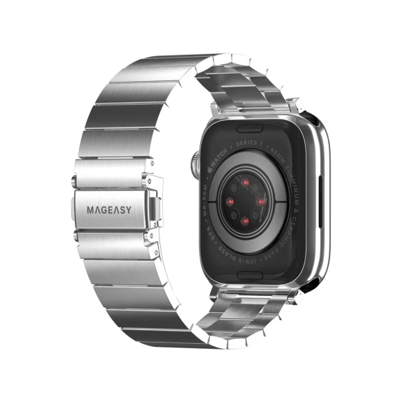 Ремешок SwitchEasy Maestro Stainless Steel Band для Apple Watch 38/40/41mm Silver