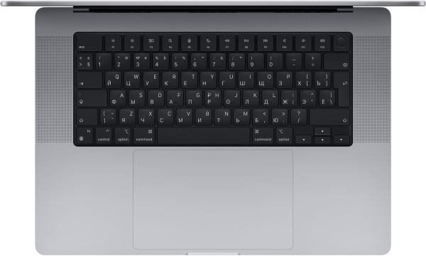 Ноутбук Apple MacBook Pro 16" M1 Pro (10-core CPU, 16-core GPU) / RAM 16GB / SSD 512GB Space Gray (Серый космос) MK183RU/A