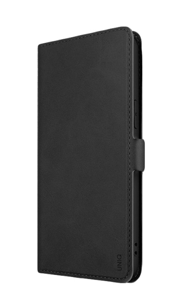 Чехол-книжка для iPhone 12 / 12 Pro Uniq Journa Heritage Black