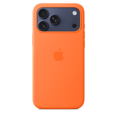 Чехол Apple iPhone 17 Pro Max Silicone Case with Magsafe Orange