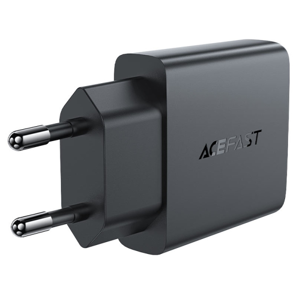 Сетевое зарядное устройство ACEFAST A65 PD20W GaN USB-C Charger Black
