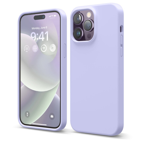 Чехол Elago для iPhone 14 Pro Max Premium Silicone Case Purple