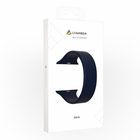 Ремешок Lyambda Atria для Apple Watch 38-41 мм Dark Blue