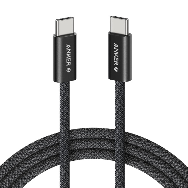 Кабель Anker Zolo USB-C to USB-C 180см Black